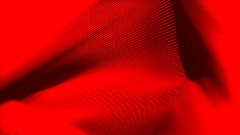 Contrast red geometric reflective lines high tech digital bg Stock Illustration