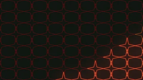 Contrasting black and red geometric pattern with grid of rectangular shapes Stockbeeldmateriaal 255993445