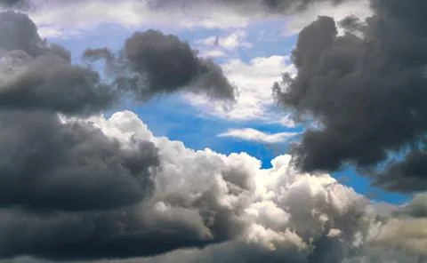 Contrasting sky Stock Photos