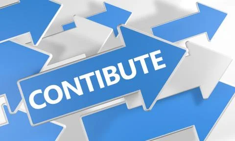 Contribute Stock Illustration