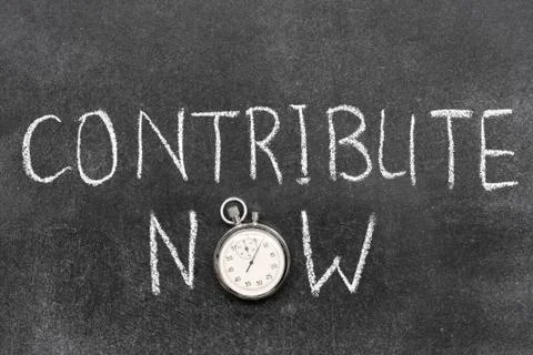 Contribute now Stock Photos