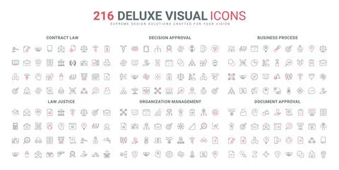 Control and approve document with checkmarks, business decision and process line イラスト素材