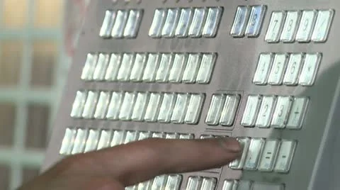 Control board in factory Video stock 10864389
