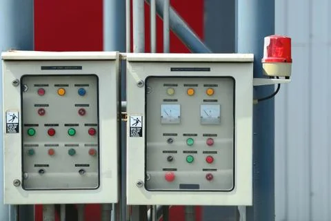 Control board Foto stock