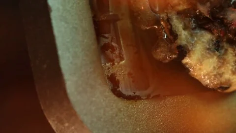 Control button melting on keyboard - MRYT Stock Footage 74224745