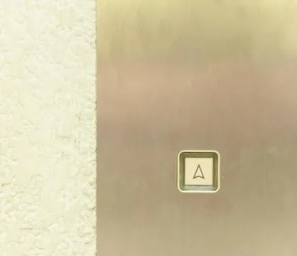 Control button the operation of Elevator Stock Photos