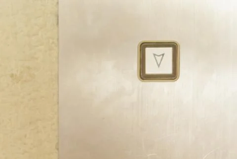 Control button the operation of Elevator Foto stock