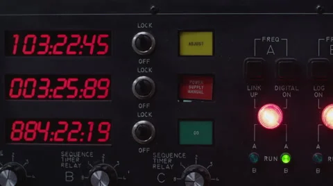 Control buttons on the machine Vídeo Stock 67553827