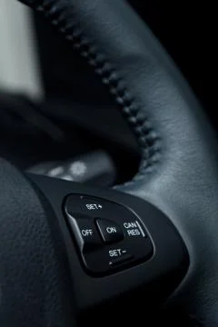 Control buttons in modern car Stock Photos