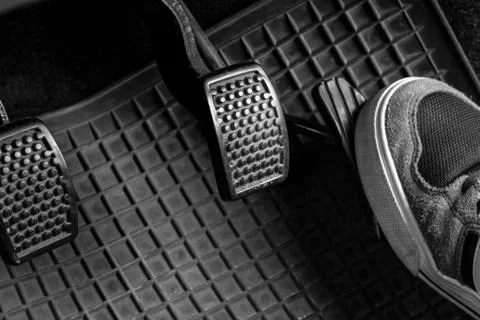 Control the car. Stock Photos