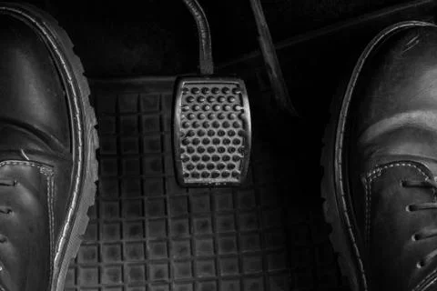 Control the car. Stock Photos