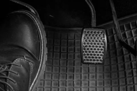 Control the car. Stock Photos