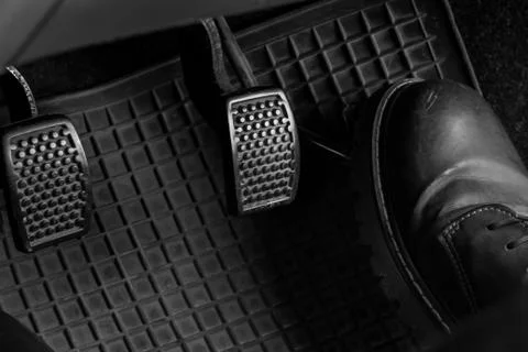 Control the car. Stock Photos