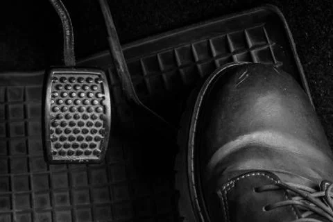 Control the car. Stock Photos