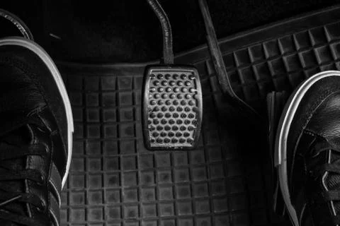 Control the car. Stock Photos