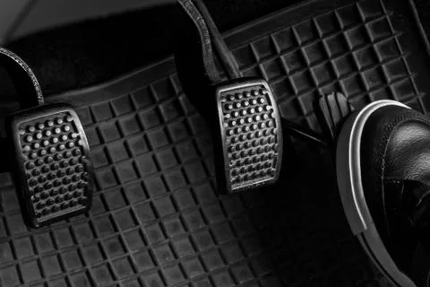 Control the car. Stock Photos