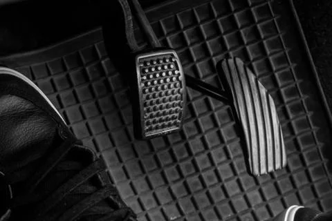 Control the car. Stock Photos