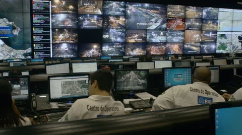 Control center operations Stock Footage 52567246