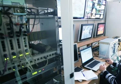 Control center Stock Photos