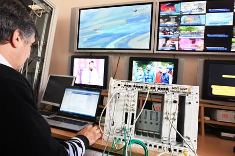 Control center Stock Photos