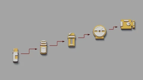 Control Check Gates Batch Progression Through Successive Review Stages Stock Footage 345500228
