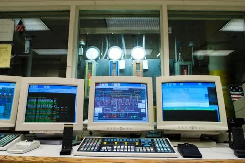 Control console Stock Photos