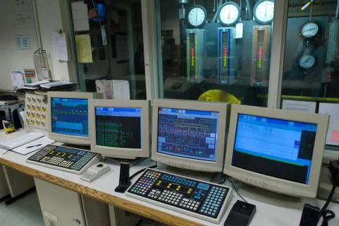 Control console Stock Photos