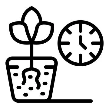 Control data plant icon outline vector. Farm drone 스톡 일러스트