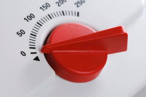 Control dial of a transformer Stock Photos