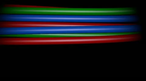Control of electrical cable Stock Footage