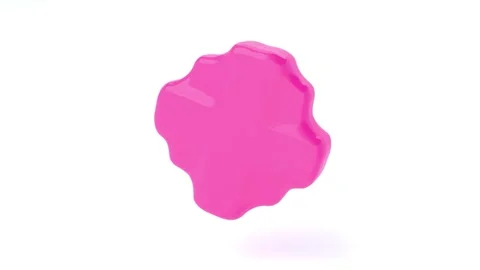 Control elements of the 3d game Geometric figures are transformed into each Stock Footage 251556889