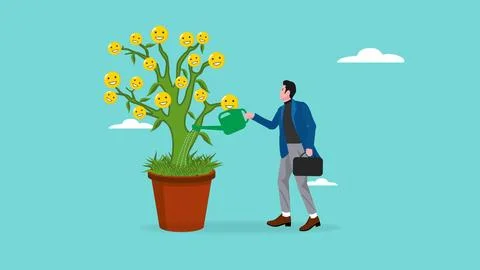 Control emotions to get high performance at work, Understanding your emotio.. 库存插图