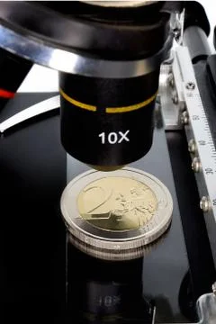 Control euros! Stock Photos