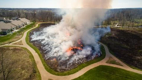 Control Fire 스톡 사진