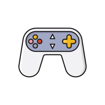 Control flat color icon イラスト素材