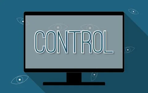 Control Stock Illustration