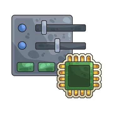 Control illustration Stock Illustration
