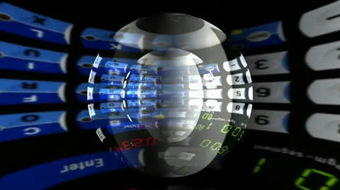 Control Interface Motion Mapping Stockbeeldmateriaal 24728069