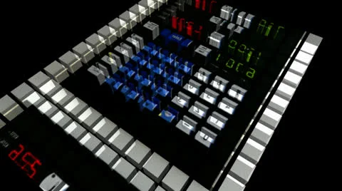 Control Interface Motion Mapping 库存影片 24728114