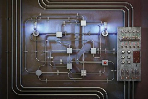 Control issue Foto stock