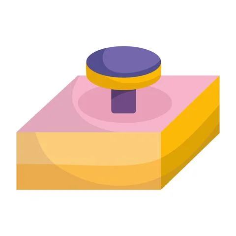 Control joystick device Stock Illustration