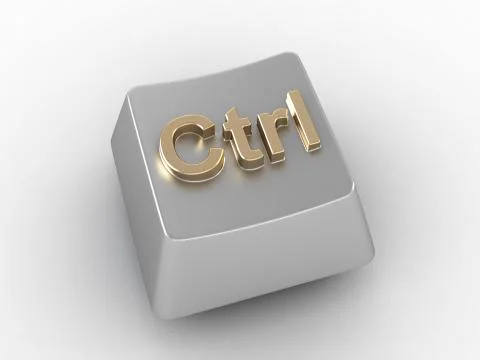 Control key Stock Illustration