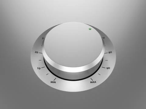 Control knob Stock Illustration
