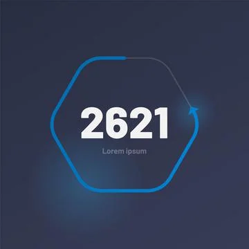 Control knob used for regulating. UI and UX Kit. Illustrazione stock