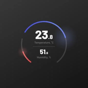 Control knob used for regulating. UI and UX Kit. Illustrazione stock