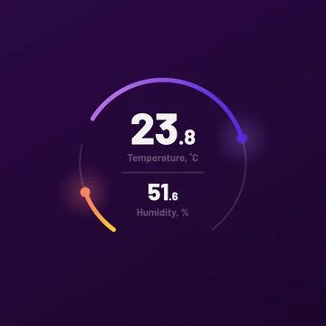 Control knob used for regulating. UI and UX Kit. Illustrazione stock