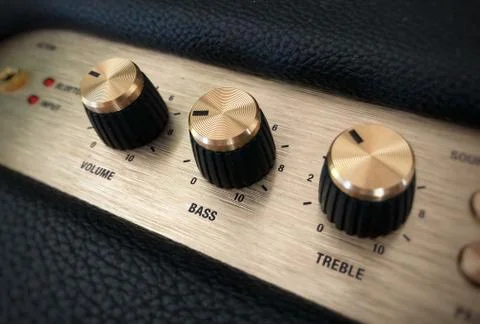 Control knobs Stock Photos