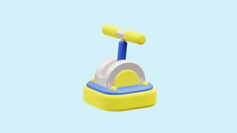 Control Lever animated 3d icon. Stock Footage 289454188