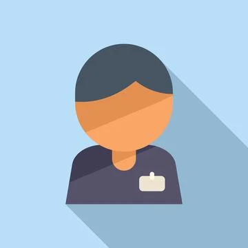 Control manager icon flat vector. Business center イラスト素材