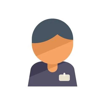 Control manager icon flat vector. Business center イラスト素材